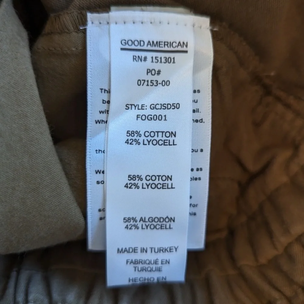 Good American Utility Jumpsuit Dark Olive Green Size S/GA 1 - Picture 6 of 12